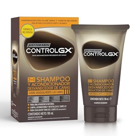 Just for Men Control Gx Shampoo Y Acondicionador Desvanecedor De Canas, Color, 118ml