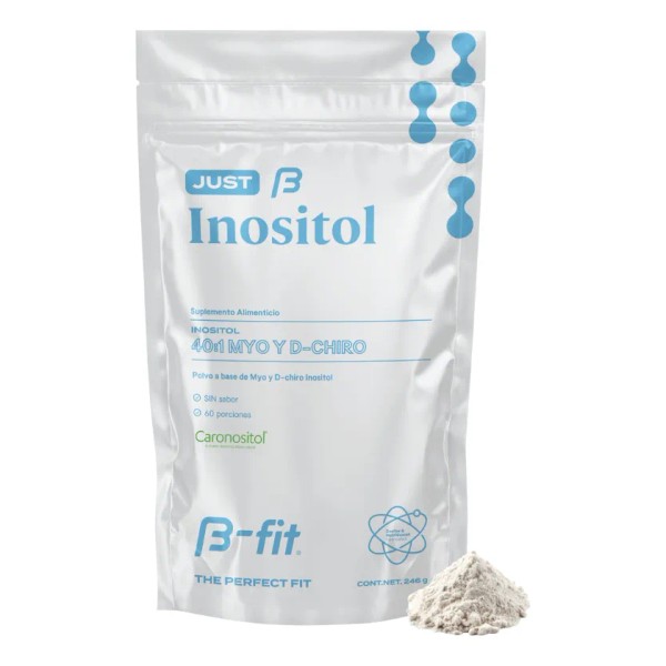Suplemento B-FIT B Just Inositol Myo Inositol y D-Chiro Inositol