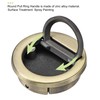 uxcell Flush Pull Ring Handle 40.5x11mm, Plane Drawer Door Pull,