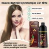 Shampoo Para Canas 500ml Natural Jengibre Tinte Cubre Canas
