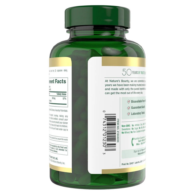 Nature’s Bounty Nature's Bounty High Absorption Magnesium Glycinate 240 mg,