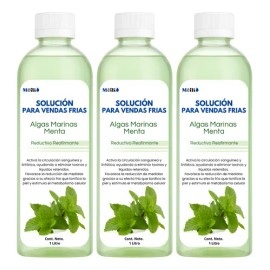 Kit Soluciones Reductivas Reafirma Algas Menta Vendas Frias