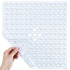 21 x 21 Inch Shower Stall Mat Non Slip, Square