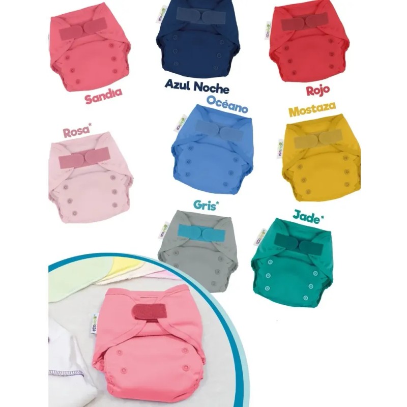 Cubierta Impermeable Para Pañal De Tela Ecopipo 3 Pack
