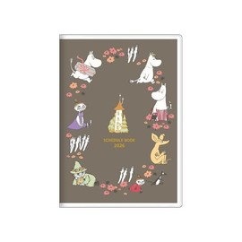 Sunstar Stationery Moomin Notebook 2026 Monthly B6 Nakama S2958945