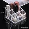 Ckoytals 2 PCS Lipstick Organizer and Storage, Acrylic Lipstick Holder,