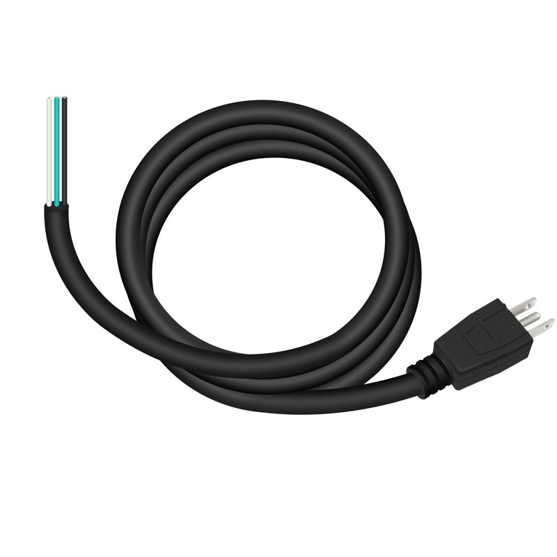 6 FT 14 AWG 3 Prong Replacement Power Cord, 15