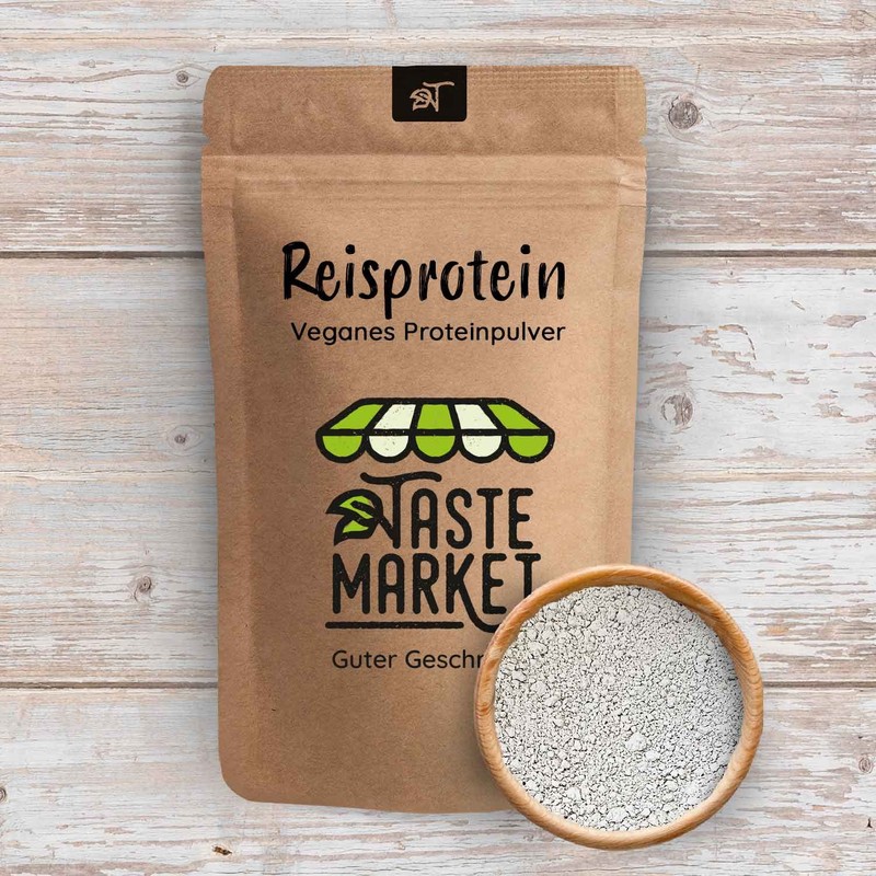100 g Rice Protein Powder, 86% Protein Content, Vegan, Vegetable