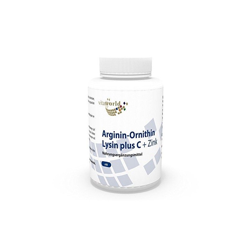 Vita World Arginine ornithine lysine + Vitamin C & zinc