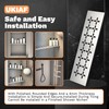 UKIAF 12 Inch Shower Niche Shelf 304 Stainless Steel Rectangular