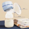Electric Breast Pump Portable Rechargeable Silent Breastfeeding Milk Extractor Large