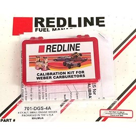 Weber Carburetor 38 outlaw jet pack jet kit - High Altitude Jet Pac - 4 cyl. 701-DGS-4A