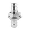 Metaland Stainless Steel 5/8" Hose Barb Bulkhead Fitting Thru-Bulk Straight