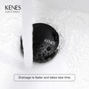 KENES Black Matt Universal Drain Fitting Without Overflow, Drain Fitting
