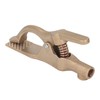 Welding Ground Clamp 35mm Opening Brass Good Conductivity Oxidation Resistance