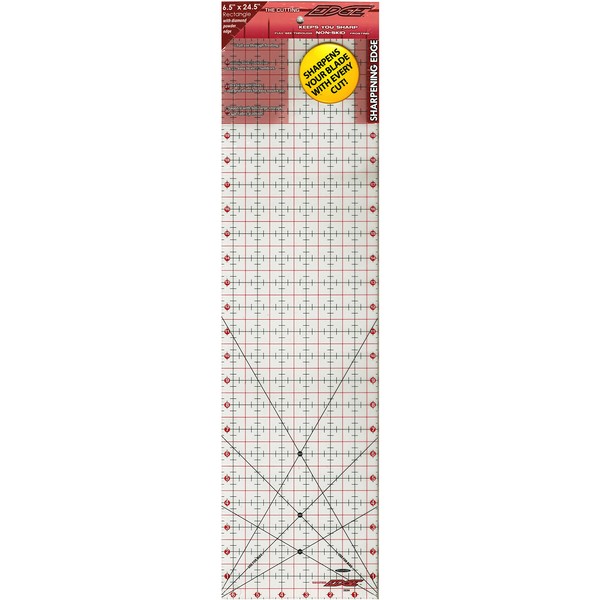Sullivan 6-1/2-Inch-by-24-1/2-Inch The Cutting Edge Frosted Ruler