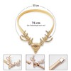 Winlauyet Pack of 4 Curtain Tiebacks Elk Design Tiebacks Curtain