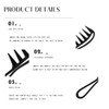 Combs, Pack of 2 Hair Combs, Wide Tooth Comb, Hair