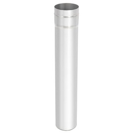 Soomloom Titanium Chimney Pipe Wood Stove Accessories Chimney Extension Pipe Diameter 63mm Connectable Lightweight Compact Pipe Camping Heater Warmer Fireplace Parts