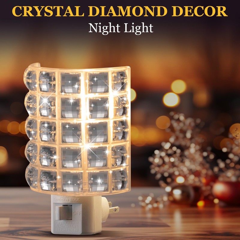 LED Night Light, Night Lights Plug Into Wall with Manual