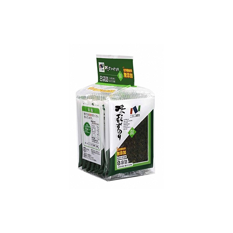 Nikonico Seaweed Flavor Sides, 8 Bags