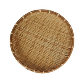 Circular tray, food grade bamboo, Hubart noodle salad, Damyang bamboo basket, oval 25cm / 원형채반 식품용 대나무 휴바트 국수채 담양대바구니, 타원형25cm