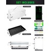 Hugbow Seed Starter Tray with Grow Light and Heat Mat,