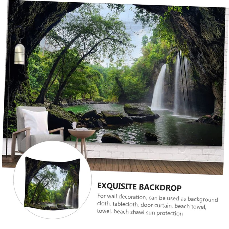 ABOOFAN 1Pc Tapestry Wall Hanging Decor Soft Polyester Home Decor