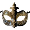 LannaKind Handmade Venetian Mask Eye Mask Colombina for Men and