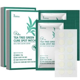 rokkiss 티트리 그린 큐어 스팟 패치 240매입 Rokkis Tea Tree Green Cure Spot Patch 240 Sheets