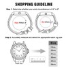 Ritche Quick Release Leather Watch Band 18mm 19mm 20mm 21mm