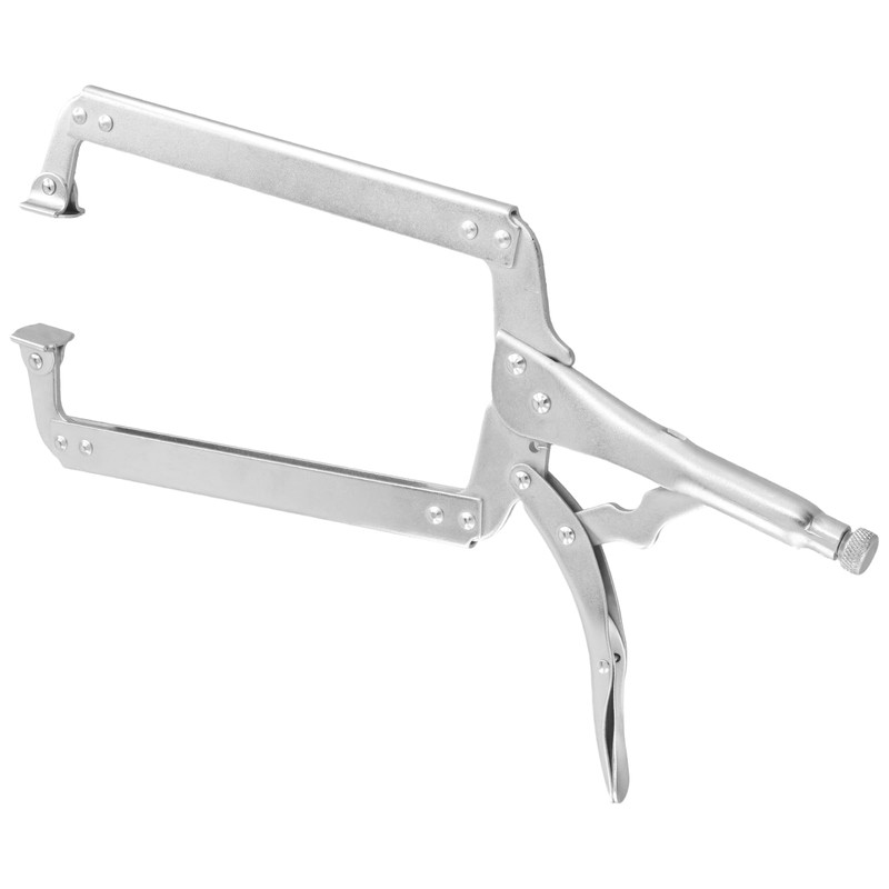 4 PCS 18 Inches C-clamp Locking Pliers with Swivel Pads,