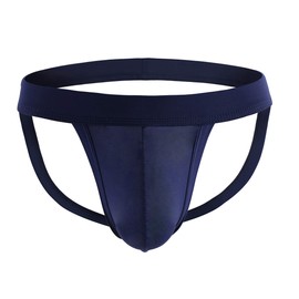 eywlwaar - Calzoncillos deportivos para hombre, con correa interior, elástico, de nailon, Azul, XX-Large