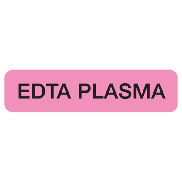 Doctor Stuff - File Folder Chart Labels, A1078, EDTA Plasma,