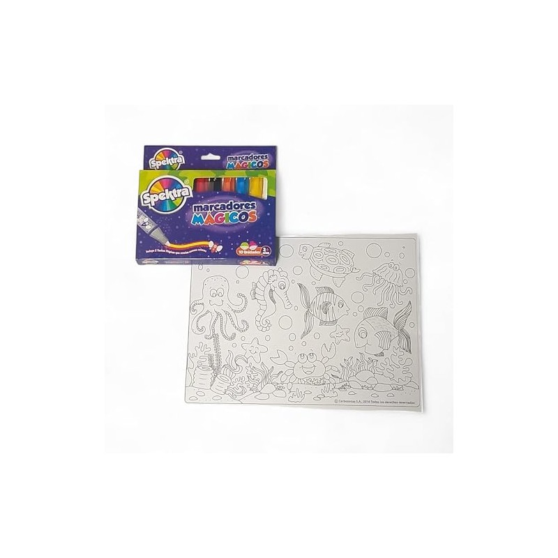 Spektra Magic Markers – Color-Changing & Washable – Set of