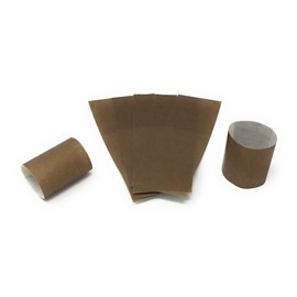 N. F. String & Son, Inc. Brown Paper Napkin Bands with Self-Sealing Glue, 500/Pk. (Brown, 500 ct.)