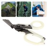 Emergency Response Shears with Glass Breaker Stainless Steel Plastic Luminous