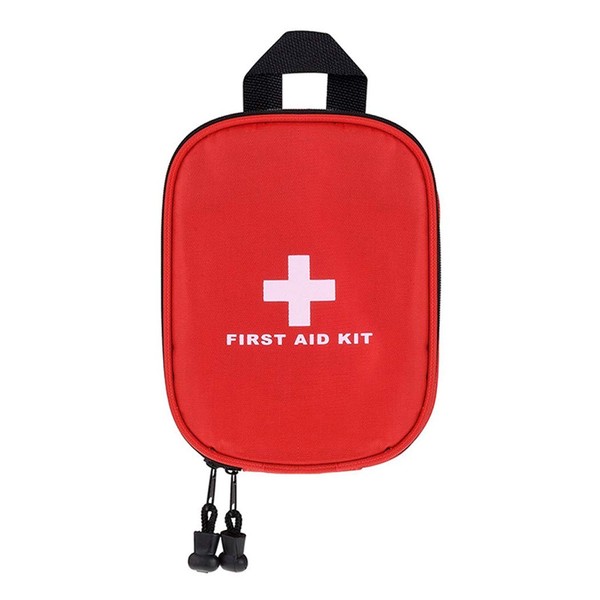 AOUTACC Nylon First Aid Kit Empty, Travel Empty First Aid Kit Pouch Bag for Emergency at Home, Office, Car, Outdoors, Boat, Camping, Hiking(Bag Only)