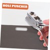 jojofuny Manual Oval Hole Puncher Versatile Handheld Id Card Punch