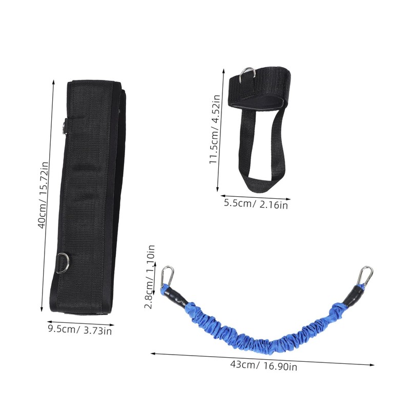 Kisangel 1set Vertical Jump Resistance Bands for Enhanced Agility and
