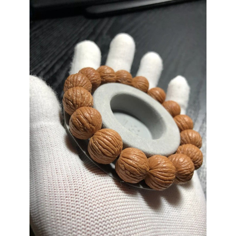 16×14mm Hedgehog Walnut Bracelet