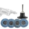 32 Pieces Flap Disc 2" 50mm Angle Grinder Grinding Wheel