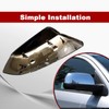 Front Half Mirror Cap Cover For Toyota Tundra Sequoia 2007-2021