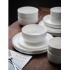 Kanwone Porcelain Bowl Set - 32 Ounce for Cereal, Salad