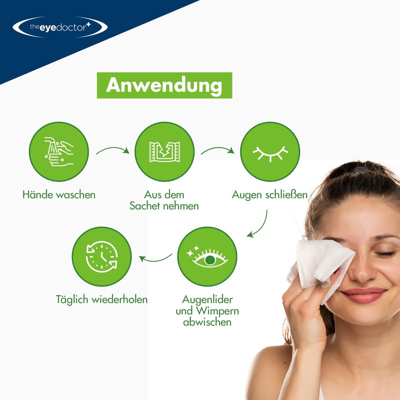 The Eye Doctor Tea Tree Oil Eye Cleaning Cloths -