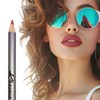 Khasana Lip Liner Pencil, Smooth Creamy Application, Long-Lasting, Nourishing &