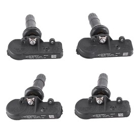 Tire Pressure Sensor TPMS Snap-in 4Pcs Compatible with Ford Motorcycle F-150 2021-2023 Replace ML3T-1A180
