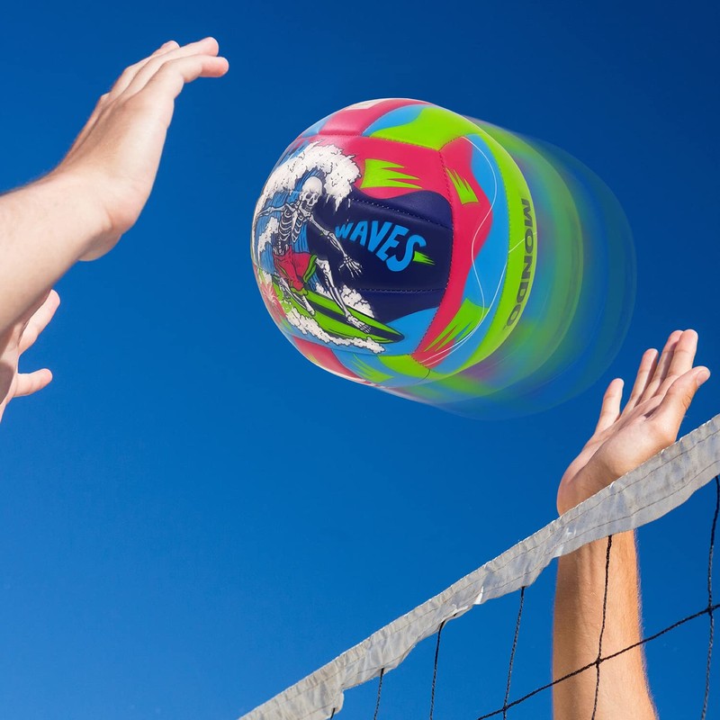 Mondo Toys 23032 Wild Waves Volleyball - Size 5 Indoor,