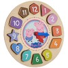 Peppa Pig Shape Sorter Clock Puzzle for 36 months to