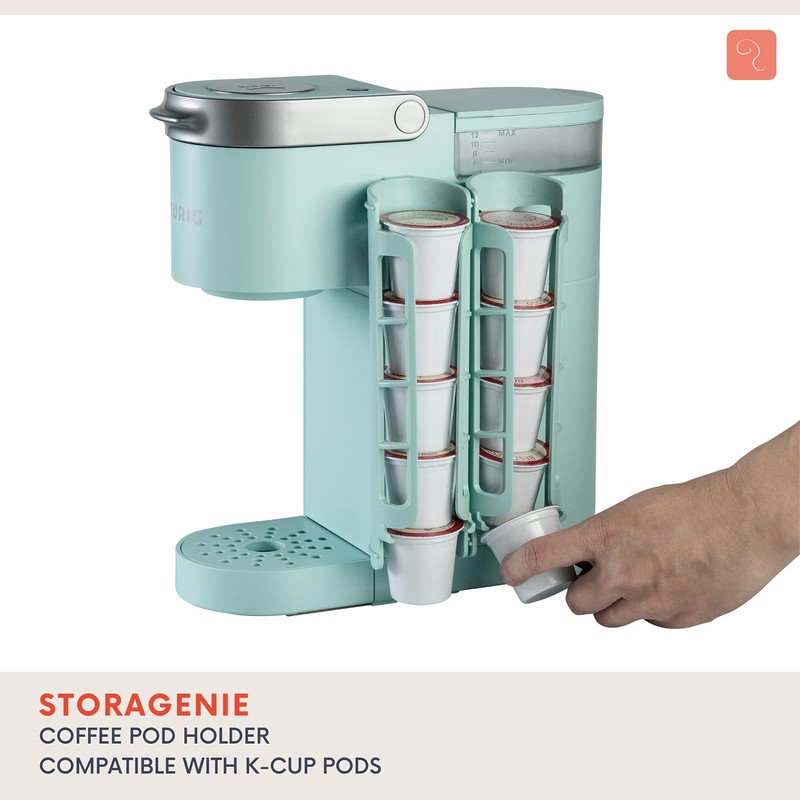 STORAGENIE K Cup Holder for Keurig, Coffee pod Storage, Side